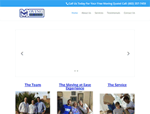 Tablet Screenshot of movingatease.com
